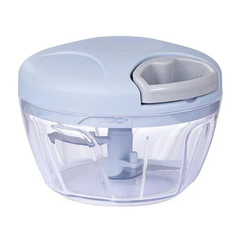 Novo triturador de cebola vegetal cortador cozinha acessórios 500/900ml manual picador carne alho chopper girar alho imprensa
